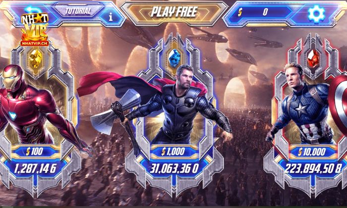 Avengers Nhatvip – Thế giới game siêu vip dành cho bạn