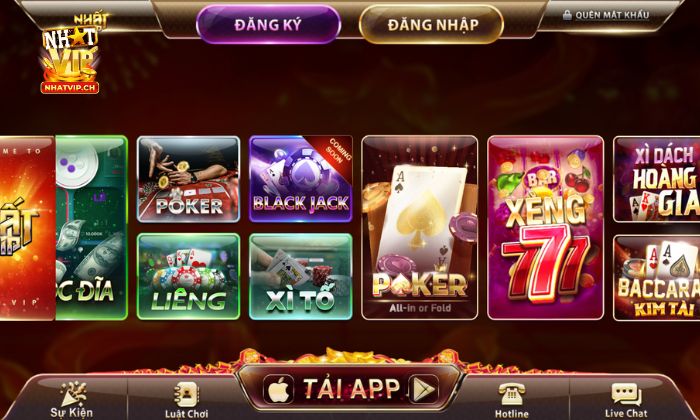 Chơi ngay Poker tại Nhatvip