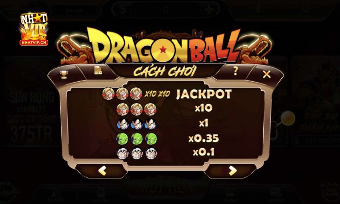 Hướng dẫn tham gia chơi Dragon Ball Nhatvip chi tiết