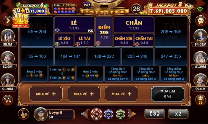 Giao diện game bắt mắt, thu hút khách hàng trải nghiệm