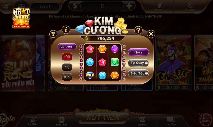 Kim Cương Nhatvip sở hữu nhiều ưu điểm