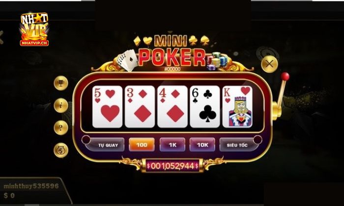 Mini Poker Nhatvip sở hữu nhiều ưu điểm nổi bật