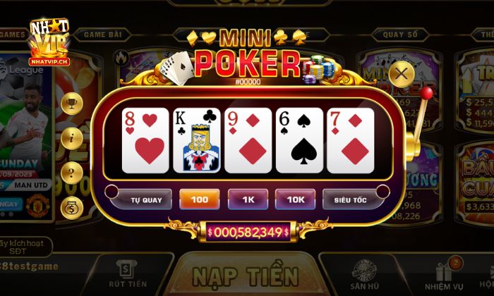 Kinh nghiệm chơi Mini Poker Nhatvip bất bại