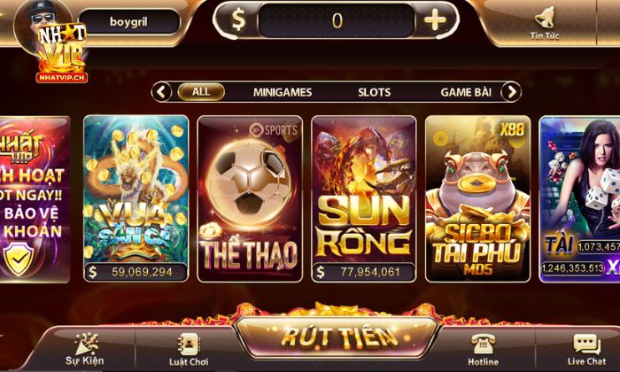 Lưu ý khi nạp tiền Nhatvip