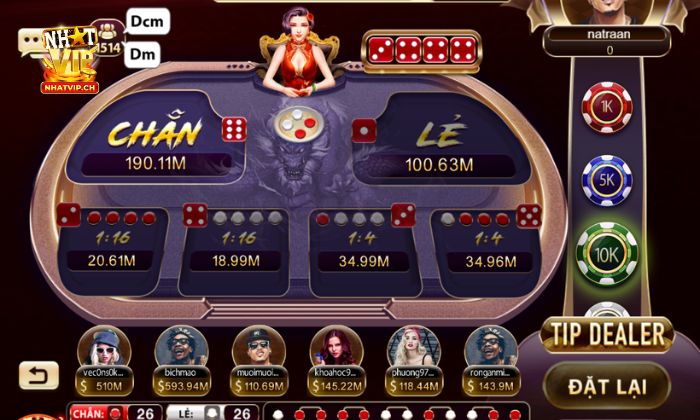 Luật chơi Xóc đĩa Tứ Linh Nhatvip đơn giản, đặt cược dễ dàng